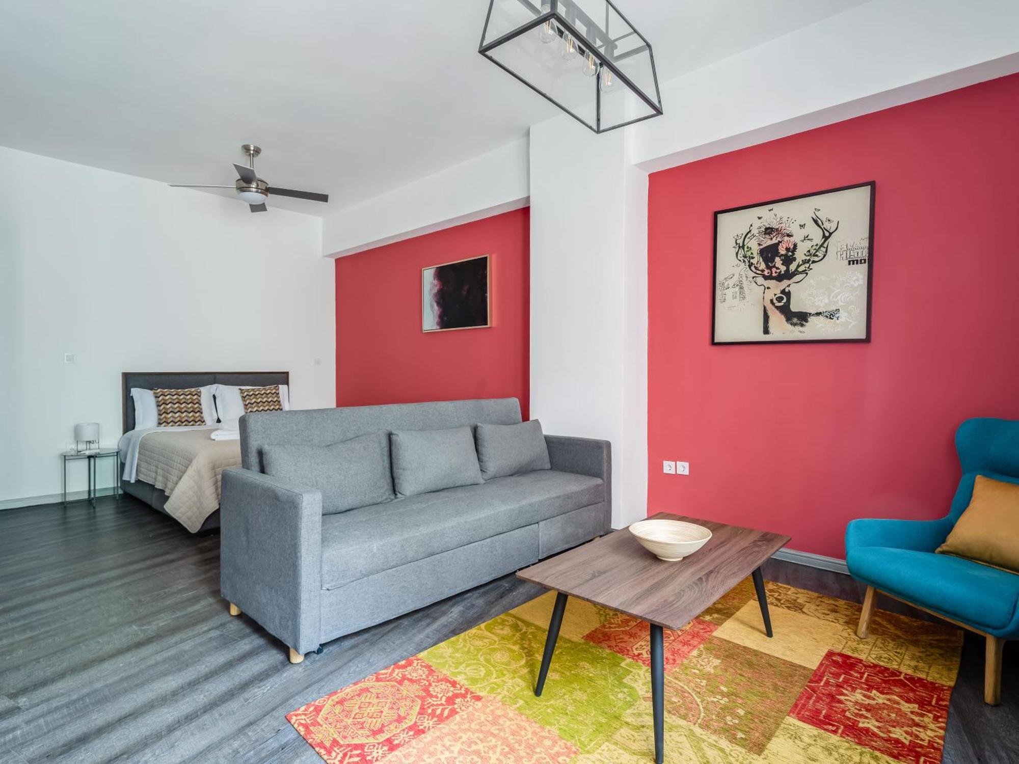 Sanders Center Athens Apartman Szoba fotó